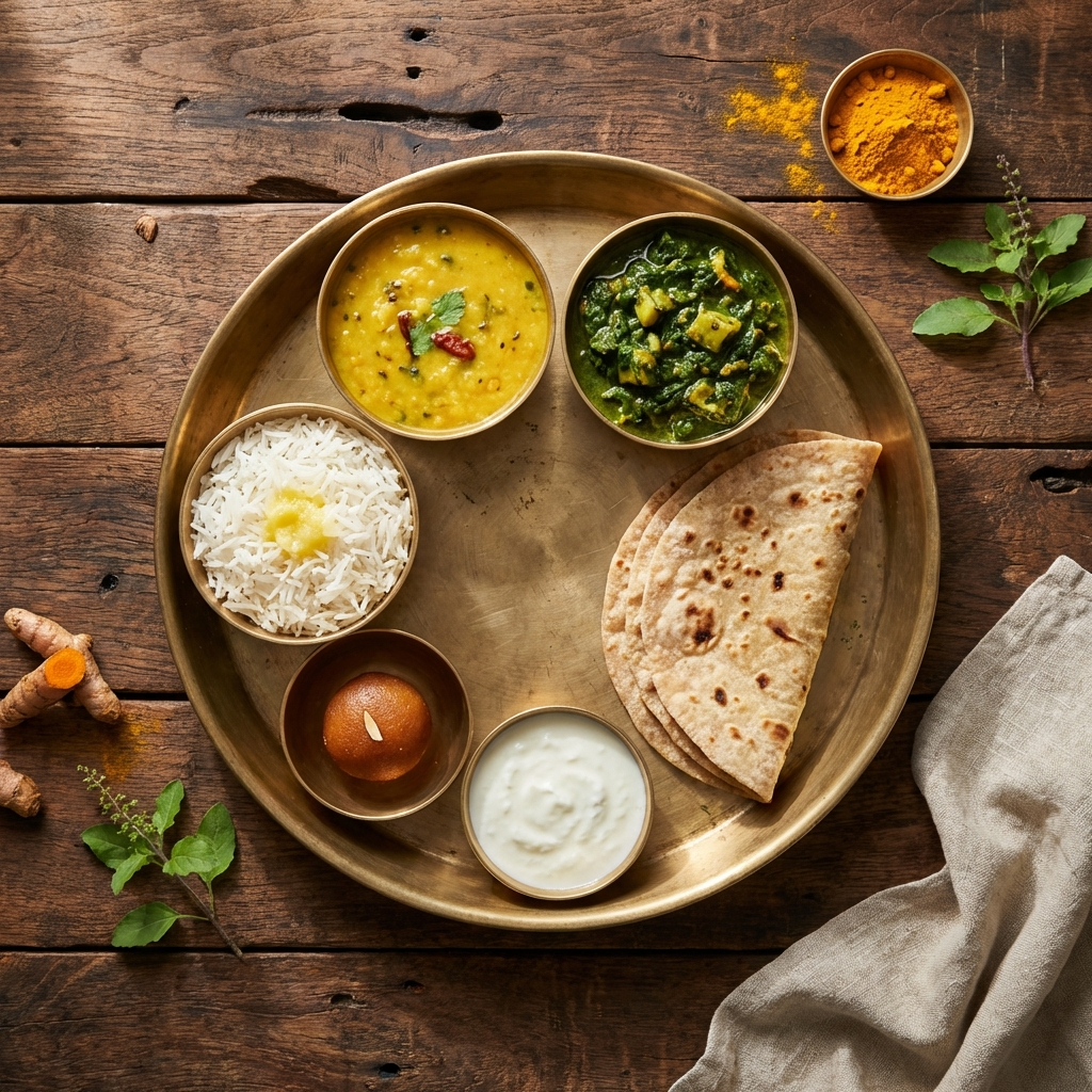 Sattvic Thali Breakfast
