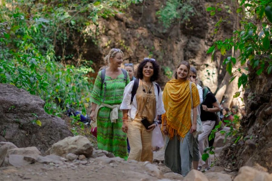 500 Hour Yoga Teacher Training in Rishikesh Forest Hike Adventure